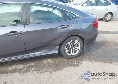2018 Honda Civic Lx from USA, damaged, VIN 19XFC2F51JE023179